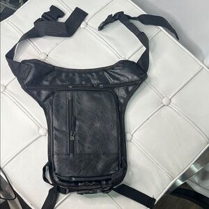 Black leg Bag , biker style 😎